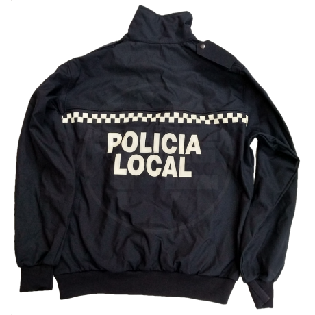 CHAQUETA IMPERMEABLE AZUL POLICÍA