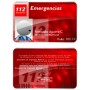 TARJETA EMERGENCIAS PVC 112 EMERGENCIAS 2