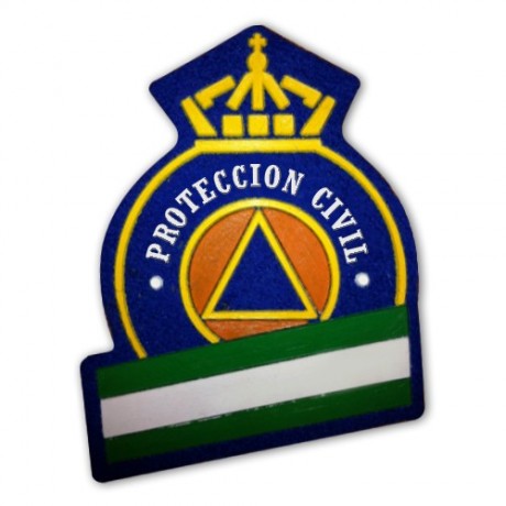 ESCUDO PECHO PROTECCIÓN CIVIL ANDALUCÍA